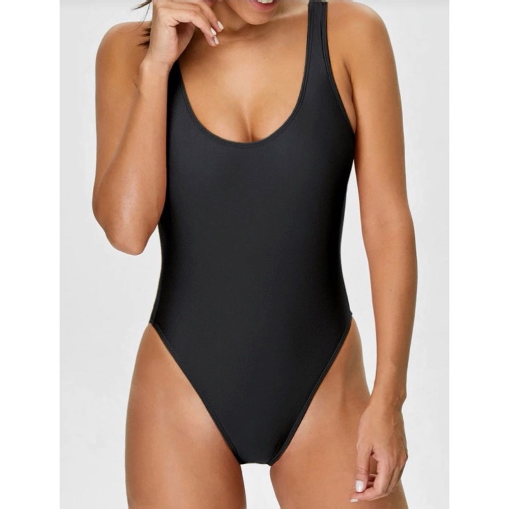 Zaful Black One Piece Swimsuit
